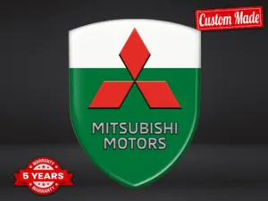 Mitsubishi Heckscheibenaufkleber Stern Premium Universal Auto